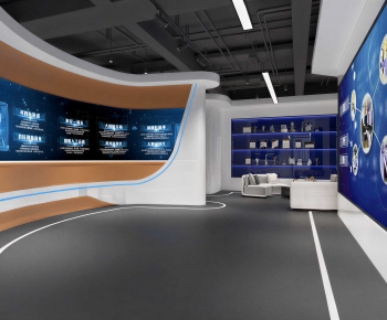 Modern Exhibition Hall-ID:217665918