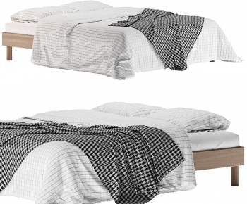 Modern Double Bed-ID:438116075