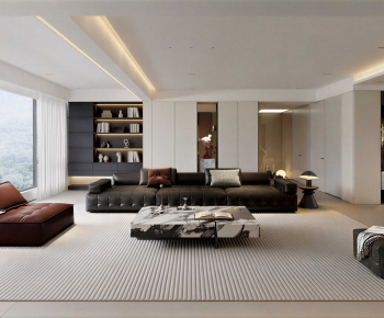 Modern A Living Room-ID:386049036