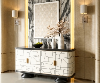 Modern Entrance Cabinet-ID:228286986