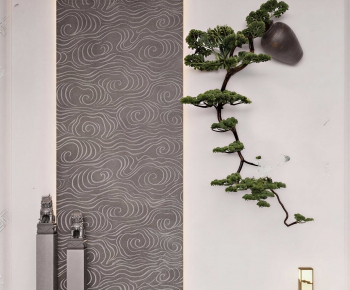 New Chinese Style Hallway-ID:822659028