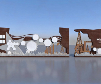 Modern Sculpture Sketch-ID:296837095