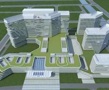 Modern Architectural Bird's-eye View Planning-ID:130403045
