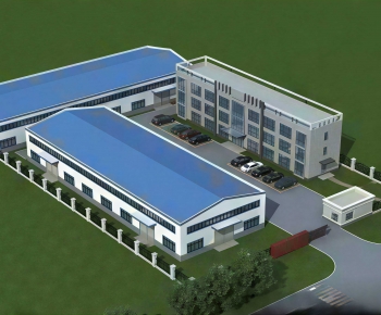 Modern Architectural Bird's-eye View Planning-ID:727560584