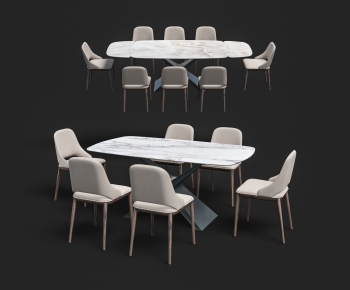 Modern Dining Table And Chairs-ID:306145914