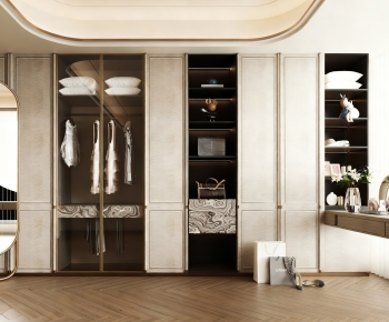 Modern Clothes Storage Area-ID:354491001