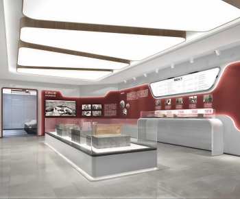 Modern Exhibition Hall-ID:479763985