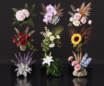 Modern Flowers-ID:207541948