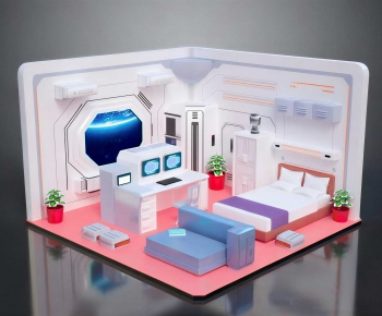 Modern Exhibition Hall-ID:656212092