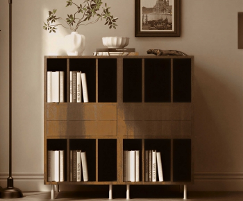 Wabi-sabi Style Bookcase-ID:674189093