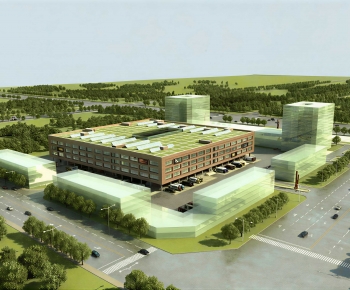 Modern Architectural Bird's-eye View Planning-ID:367659094