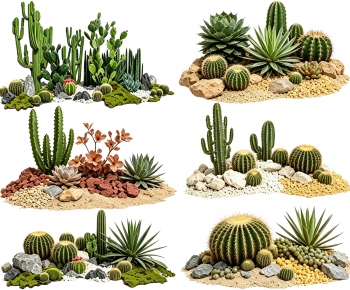 Modern Plant Landscaping-ID:398514993