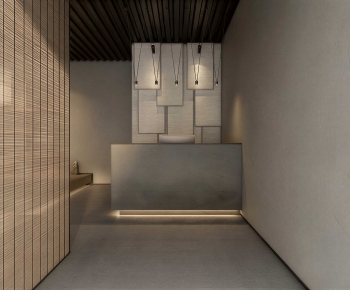 Modern Office Reception Desk-ID:392066966