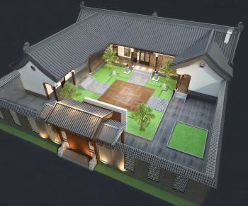 Chinese Style Residential Building-ID:142158038