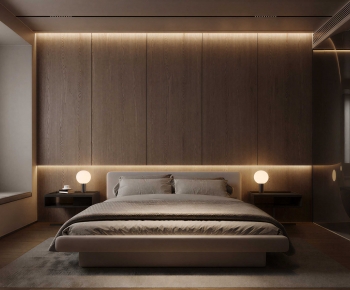 Modern Bedroom-ID:667618997