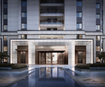 Modern Building Component-ID:594873916