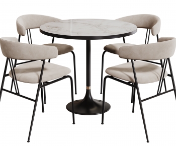 Modern Dining Table And Chairs-ID:277056934