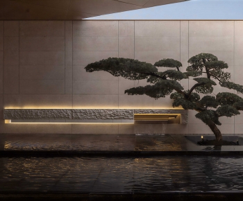 New Chinese Style Courtyard/landscape-ID:796255112