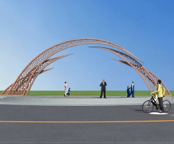Modern Sculpture Sketch-ID:724471095