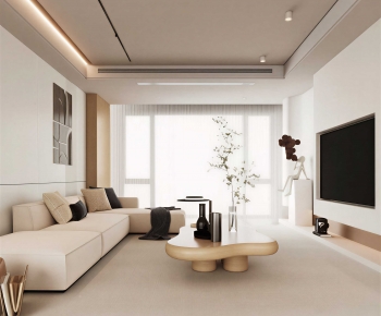 Modern A Living Room-ID:199717049