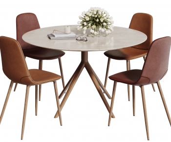 Modern Dining Table And Chairs-ID:774826057