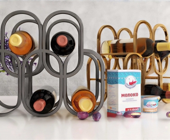 Modern Wine Rack-ID:490868092
