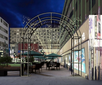 Modern Commercial Street-ID:482218031