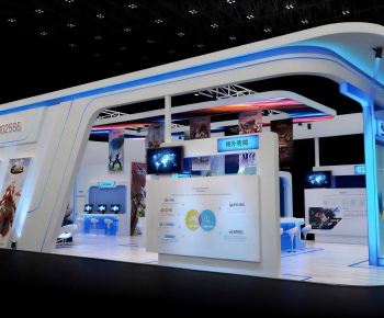 Modern Exhibition Hall-ID:808604005