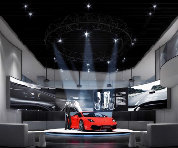 Modern Exhibition Hall-ID:942718034