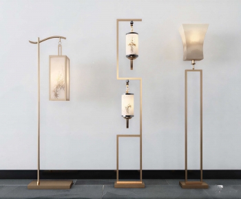 New Chinese Style Floor Lamp-ID:510710007