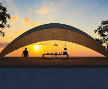 Modern Pavilion-ID:535360107