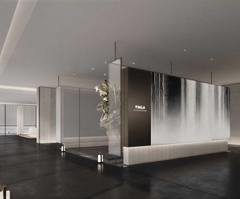 Modern Exhibition Hall-ID:389806039