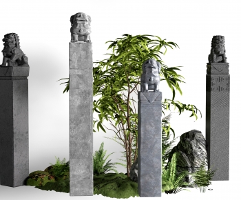 Chinese Style Sculpture-ID:411068927