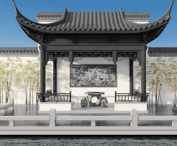 Chinese Style Courtyard/landscape-ID:433469062
