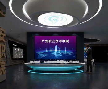 Modern Exhibition Hall-ID:473661904