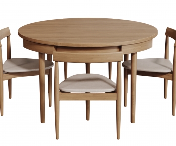 Modern Dining Table And Chairs-ID:370695115