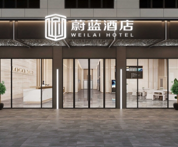 Modern Facade Element-ID:926417113