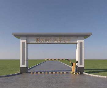 Modern Facade Element-ID:698039576
