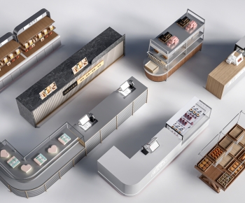 Modern Reception Desk-ID:185113918