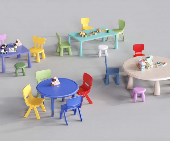 Modern Children's Table/chair-ID:838516009