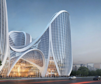 Modern Appearance Of Commercial Building-ID:474637032