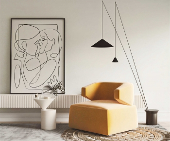 Modern Single Sofa-ID:161314014