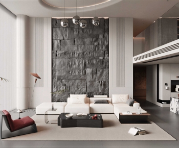 Modern A Living Room-ID:245737088
