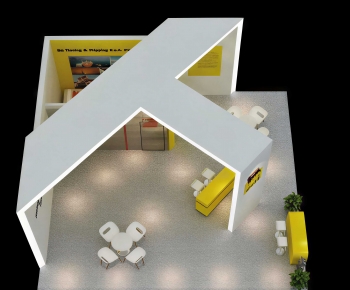 Modern Exhibition Hall-ID:227876907