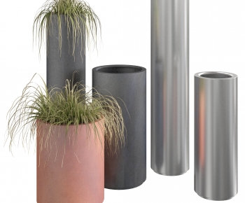 Modern Ground Green Plant Potted Plants-ID:208283901