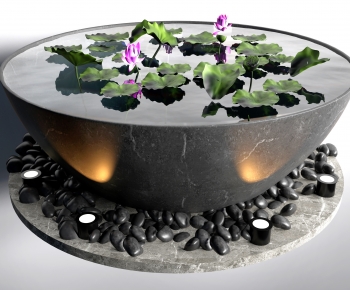 New Chinese Style Aquatic Green Plant-ID:677570102