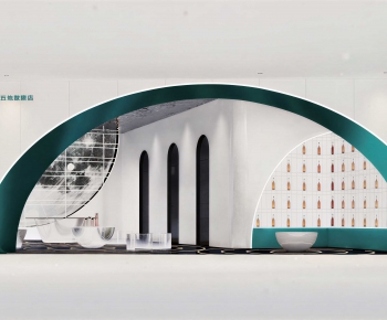 Modern Exhibition Hall-ID:191791066