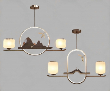 New Chinese Style Long Chandelier-ID:703536995