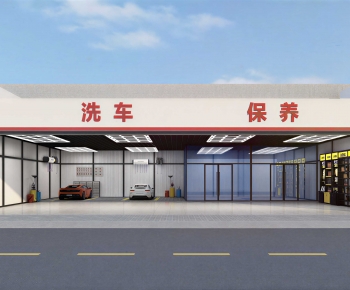 Modern Facade Element-ID:193017013