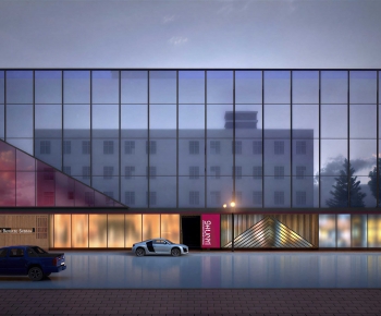 Modern Facade Element-ID:229053023